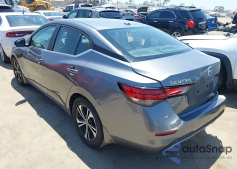 2020 Nissan Sentra Sv Xtronic Cvt из США, поврежденный, VIN 3N1AB8CV8LY251253